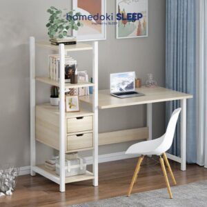 Homedoki Meja Komputer Minimalis/Meja belajar/Meja kerja/ Meja Gaming/Meja Kantor