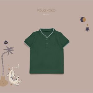 KEOLA – Baju Koko Polo anak Little Khosrow Usia 1 – 6 Tahun / Premium Polo Tee Kekinian terbaru