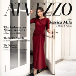 Mila Long Dress Maroon Atvezzo X Jessica Mila Maxi Dress Pesta Baju Imlek Wanita Party Dress Imlek Wanita Kekinian Outfit Chinese New Year Korean Style CNY /Cara Woman /Kleita Official /Coma Label /Malika by Modelano dress