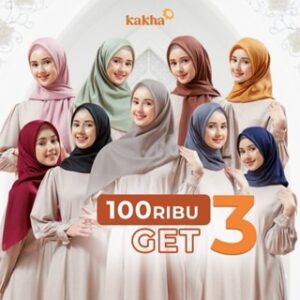 KAKHA – Beli 3/100 Ribu Jilbab segi empat 30 warna polos / hijab voal / hijab voal premium / Hijab polos / Jilbab Polos