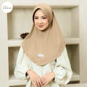 KENAN – Dzevada Instan Daily ( Hijab Bergo Jersey Size M )