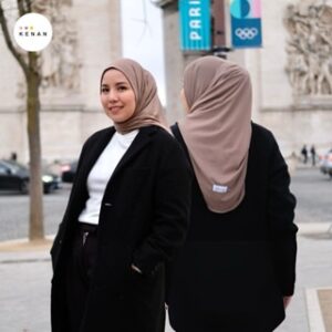 KENAN – Segiempat Hijab Instan Jersey Rayon (Tirany)