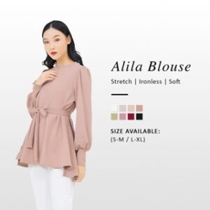 Femme Outfit – Alila Blouse (Blouse Lengan panjang Wanita)
