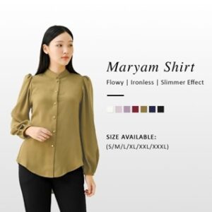 Femme Outfit – Maryam Shirt (Kemeja Wanita Lengan Panjang)