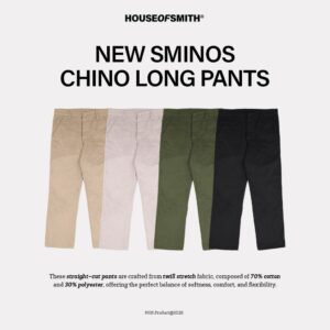 House of Smith Celana Chino Pria – New Sminos – Chino Long Pants
