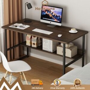 Homsaura Meja Belajar Set Kursi/Meja Komputer/Meja Kerja/Meja Kantor/Minimalis/Aesthetic/Murah