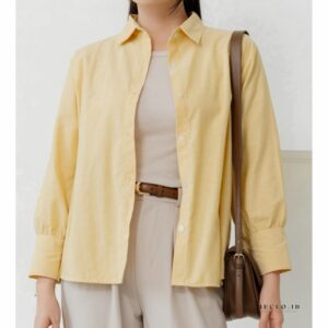 HECLO.ID – Arla Cotton Shirt | Atasan Wanita | Kemeja Wanita