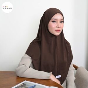 KENAN – Pastel Instan Hijab Daily Bergo Nonpad Size L