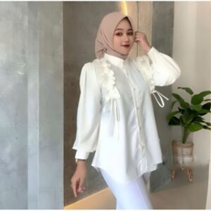 KEMEJA YASHIKA BLOUSE WANITA//OUTFIT REMEJA DEWASA
