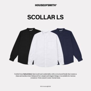 House of Smith Kemeja Pria – Scollar LS – Long Shirts