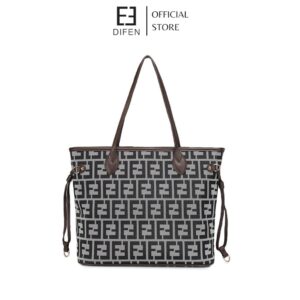 DIFEN Totebag Wanita tas wanita import tote bag wanita kuliah totebag korean style import