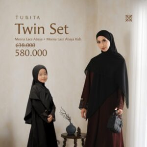 TUBITA – Special Meena Kids Dress Baju Muslim Abaya Gamis Anak Perempuan Umroh Kids