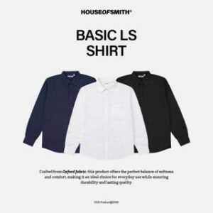 House of Smith Kemeja Pria – Basic LS – Long Shirt