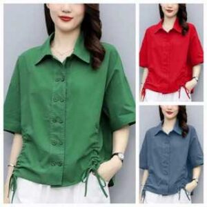 130-KEMEJA & BLOUSE ATASAN WANITA OVERSIZE/BLOUSE WANITA/ATASAN WANITA TERBARU/KEMEJAWANITA
