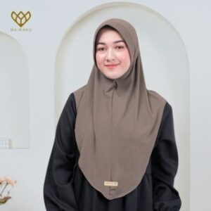 Mairaku Shafa Size L Hijab Instan Simpel Ped Jersey