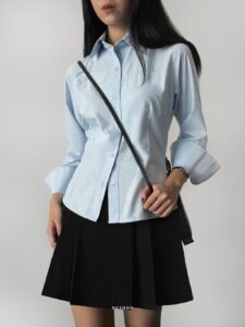 ECINOS – Lawyer Fitted Shirt 2.0 | Atasan Wanita | Kemeja Wanita | Baju Atasan Wanita Terbaru