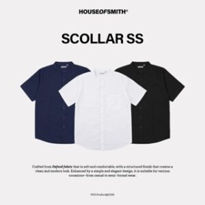 House of Smith Kemeja Pria – Scollar SS – Short Shirts