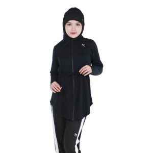 Lasona Women Sportwear Hoodie Olahraga Muslim Wanita JK-3353-M!
