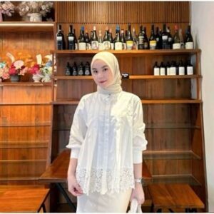 Jema Basic Blouse Atasan Wanita Toyobo Brukat