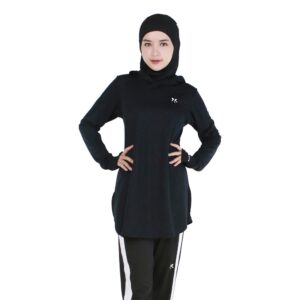 Lasona Women Sportwear Hoodie Olahraga Muslim Wanita BRP-C3354-M!