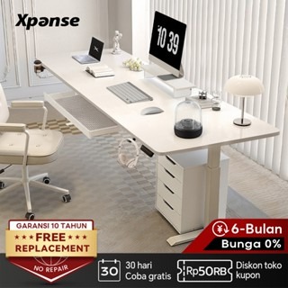 Xpanse Meja Kerja Elektrik Adjustable Standing Desk Meja Belajar Meja Komputer Kantor Meja Gaming