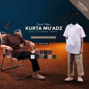 Kurta Mu’adz Kids Special Edition – Premium Royal Class MOSLEMEPIC kids / Koko Anak 1-14 tahun