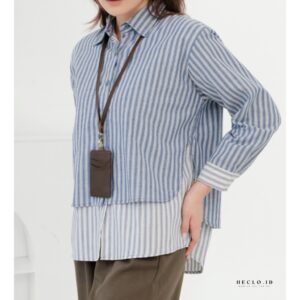 HECLO.ID – Layered Cotton Shirt  | Atasan Wanita | Kemeja Wanita