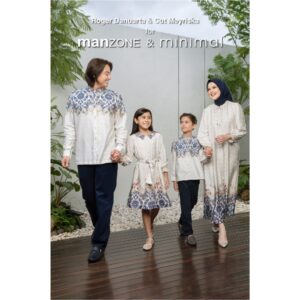 Manzone & Minimal – Sarimbit Lebaran Keluarga – Aighar – Navy