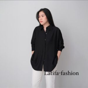 ”Limited Edition” Kemeja Rayon Twill Premium UNIQLO Terbaru Atasan Wanita Kemeja Polos Terbaru Terlaris Lengan Panjang Cod Bayar ditempat #STAR