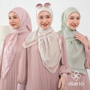 Diario – Ultrafine Calia Scarf Kerudung Segi Empat