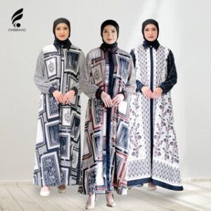 ONEBRAND Hijab  RUMILA & DAISY Dress | Gamis Dress Wanita Muslimah Yoris Motif Cantik Busui friendly