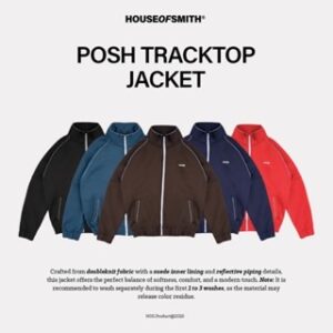 House of Smith Jaket Tracktop Pria Reflective – Posh Tracktop – Jacket
