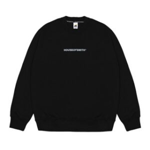 House of Smith Sweater Crewneck Pria – Vord Black Crewneck #3