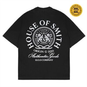 House of Smith Kaos Oversize Pria – Faith Oversized Tshirt Black #3 – Oversize T Shirt