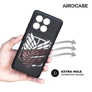 AIROCASE Soft Case for Xiaomi Poco X6 Pro AOT