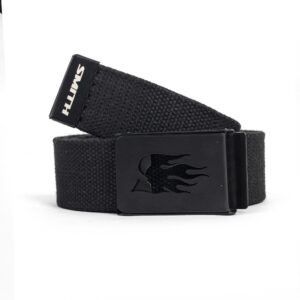 House of Smith Ikat Pinggang – S Burn Webbing Belt Black – Belt