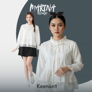 MARINA BLOUSE | atasan wanita | OOTD kekinian
