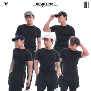 VALMAR SPORTWEAR – Topi Olahraga Pria Wanita Sirkulasi Udara Bahan Despo