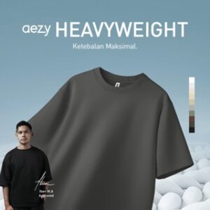 No Void Minds Heavyweight AEZY Oversized T-Shirt | Smoke