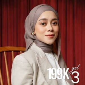 Lozy Hijab – 199K Get 3 Viscose Pashmina Nour Shawl Lozy x Lesti Kejora (Pashmina Viscose)