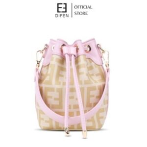 DIFEN Tas Selempang Wanita tas wanita terbaru 2025 tas wanita import Slingbag Shoulder Bag tas rajut tali kur tas wanita kasual rapi tas wanita mudah dibawa