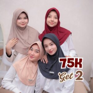 Tiebymin – Tyana Bergo Oval Syar’i Ukuran S