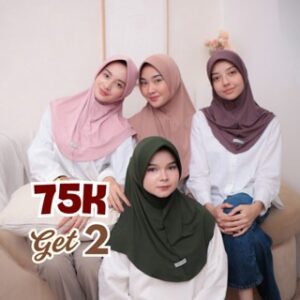 Tiebymin – Tyana Bergo Oval Syar’i Ukuran M