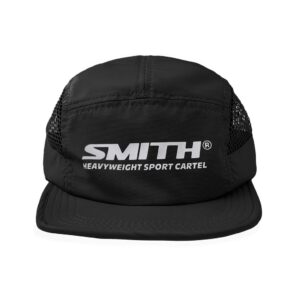 House of Smith Topi – Active 5 Panel Hat Black – Five Panel Hat