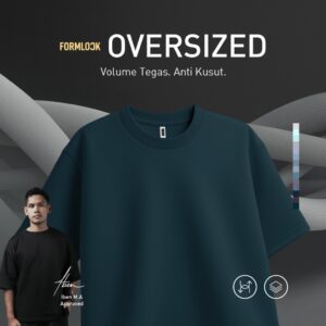 No Void Minds FORMLOCK Oversized T-Shirt | Naval