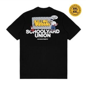 House of Smith Kaos Pria Lengan Pendek – Black Skip Union # 8 – KaosA888A