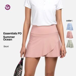 STRONGHER – ESS Summer Ocean Skort – Bawahan Padel Tenis SportWear