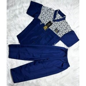 YUWAY –  Setelan Baju Koko Anak Baju Koko Anak Falcon Laki Laki