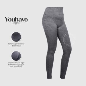 YouHave ( You’ve ) Legging Wanita Celana Olahraga Wanita Sport Senam Aerobik Zumba Yoga Gym Fitness Sportwear Perempuan Padel Paddle Y00004