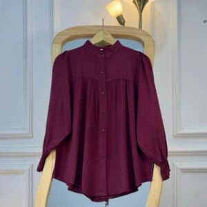 ALYSSA BLOUSE KEMEJA WANITA RAYON TWILL ATASAN MODEL TERBARU – BLOUSE WANITA ATASAN WANITA TERBARU